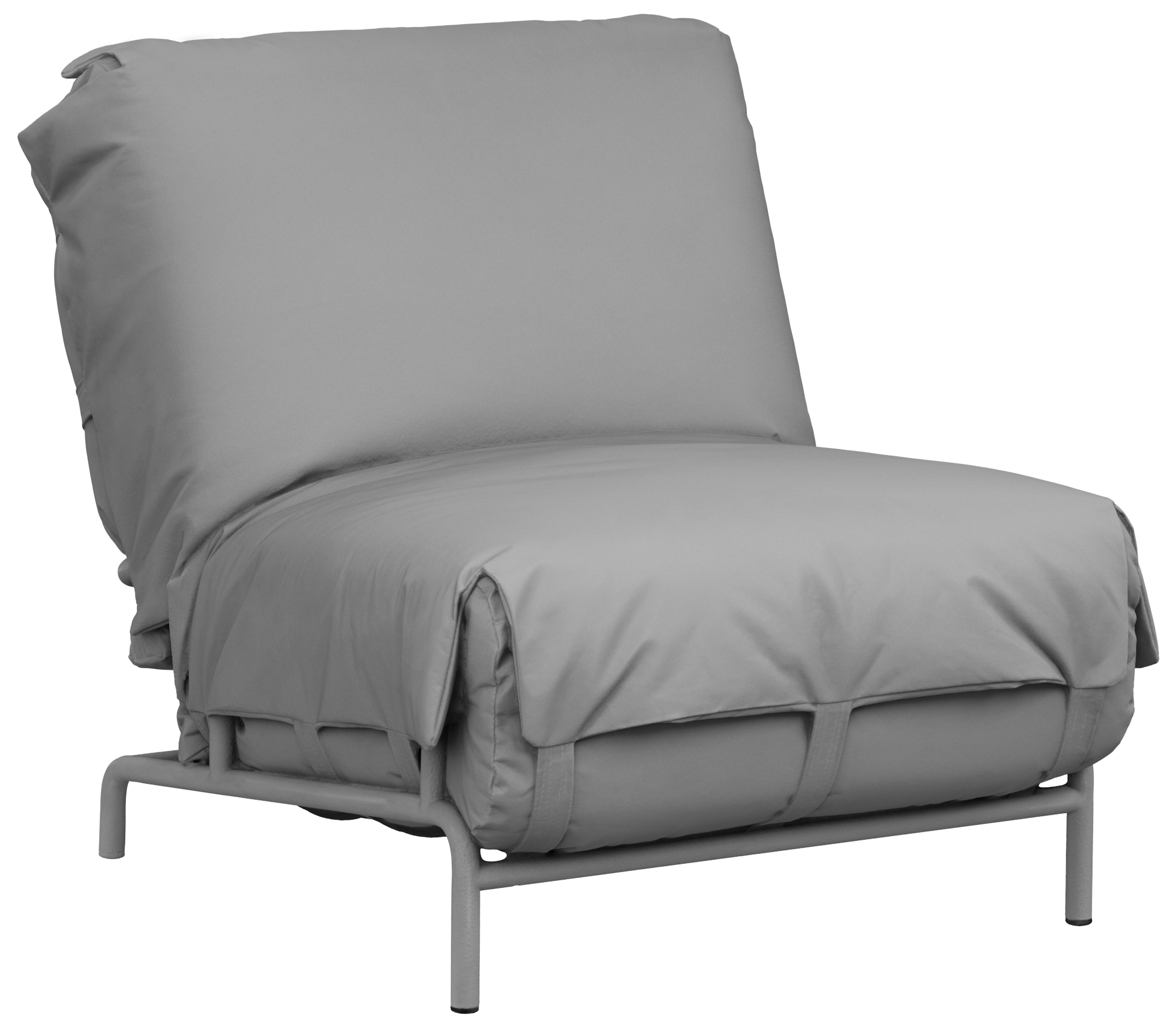 Foldable sofa Light Grey